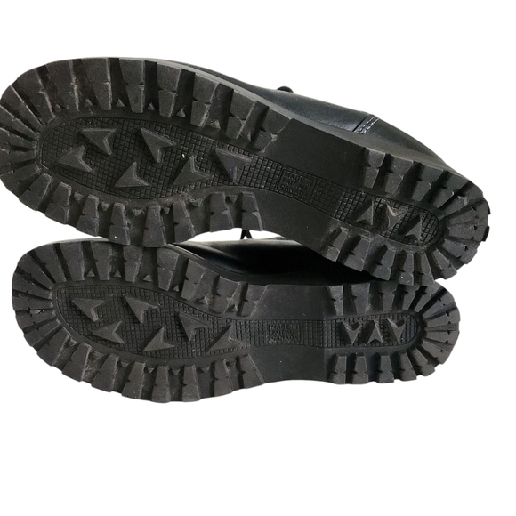 SAUTE-MOUTON winter boots leather made in Canada 100% woven wool lining size 39 - Picture 11 of 13